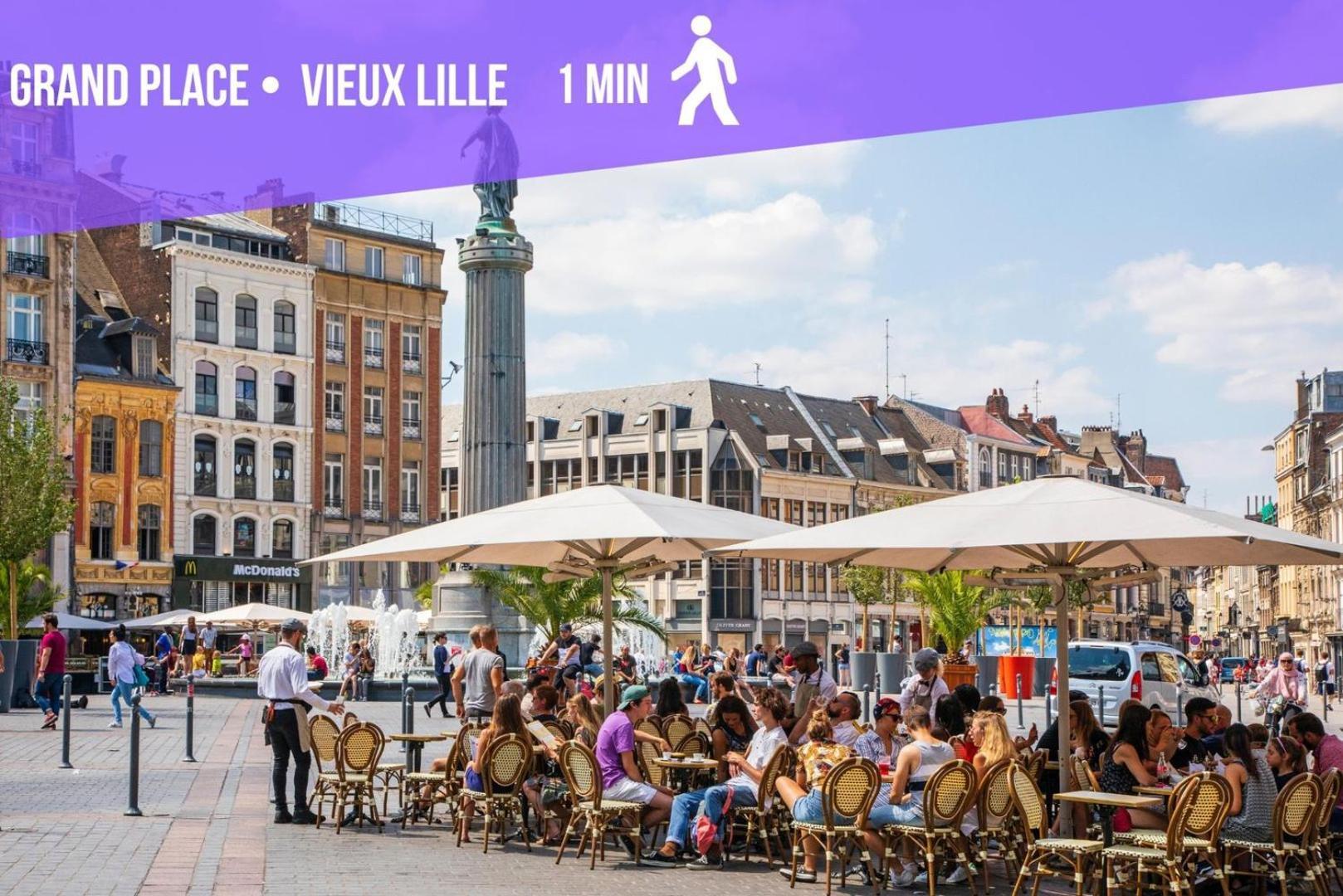 Superbe Appartement Sur La Grand Place, Avec Vue ! Lille Zewnętrze zdjęcie